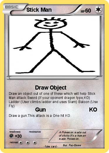 Pokemon Stick Man