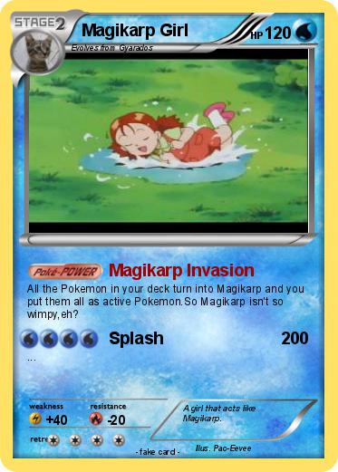 Pokemon Magikarp Girl