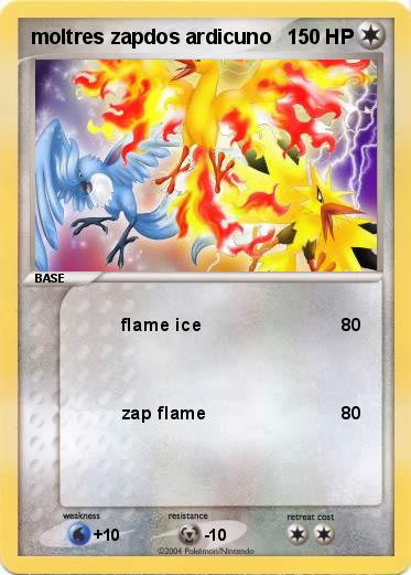 Pokemon moltres zapdos ardicuno