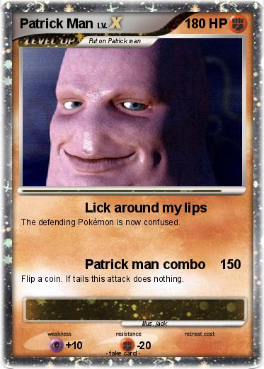 Pokemon Patrick Man