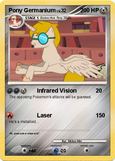 Pokemon Pony Germanium