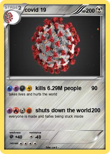 Pokemon covid 19
