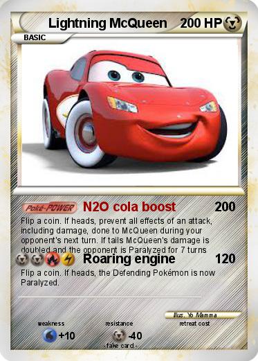 Pokemon Lightning McQueen