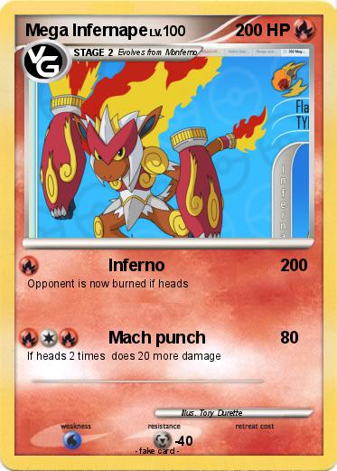 Pokemon Mega Infernape
