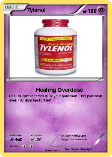 Pokemon Tylenol