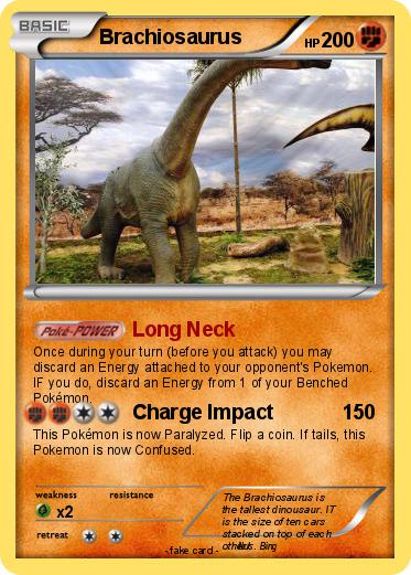 Pokemon Brachiosaurus