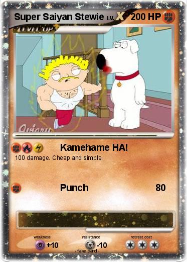 Pokemon Super Saiyan Stewie