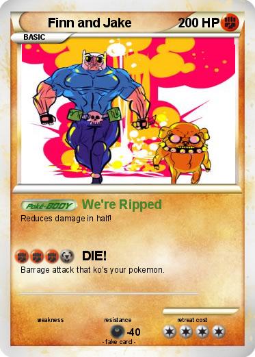 Pokemon Finn and Jake