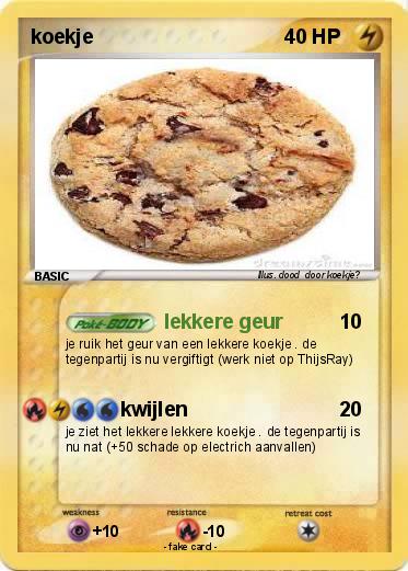 Pokemon koekje