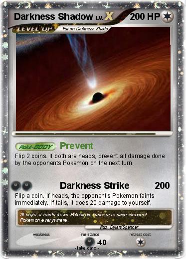 Pokemon Darkness Shadow