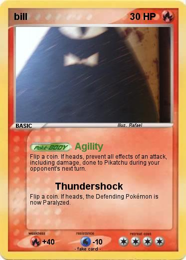 Pokemon bill
