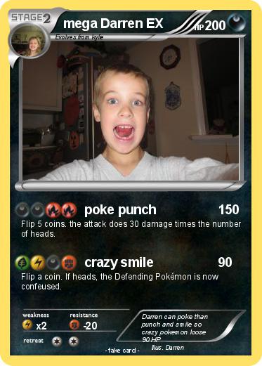 Pokemon mega Darren EX