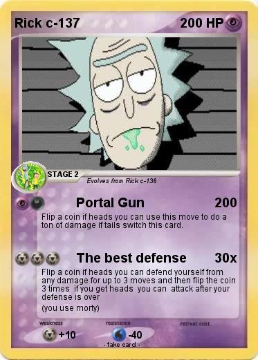 Pokemon Rick c-137