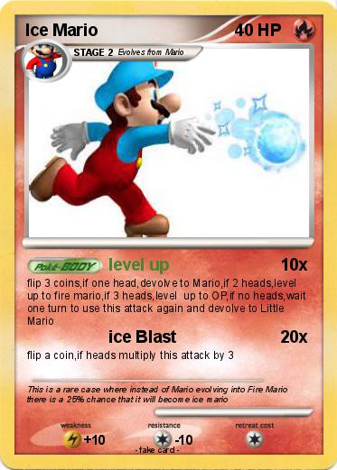 Pokemon Ice Mario