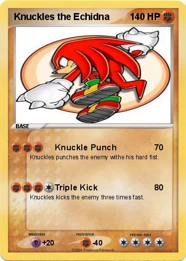 Pokemon Knuckles the Echidna
