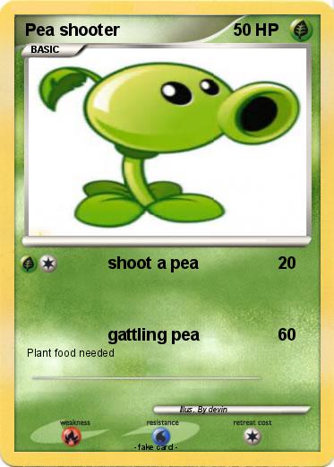 Pokemon Pea shooter