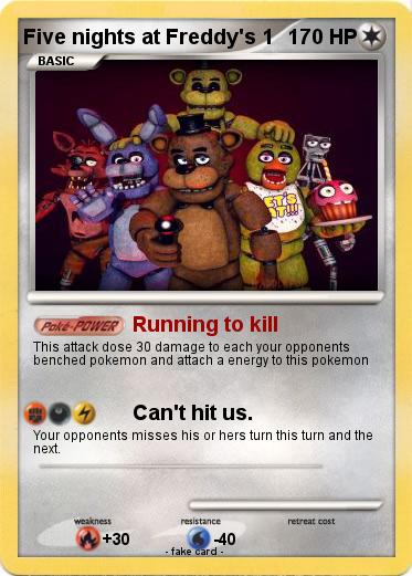 Pokemon Five nights at Freddy's 1