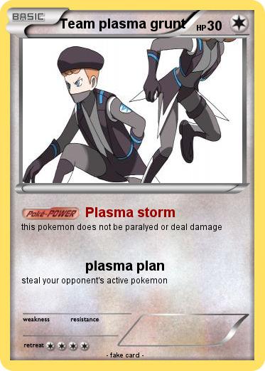 Pokemon Team plasma grunt