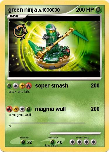 Pokemon green ninja