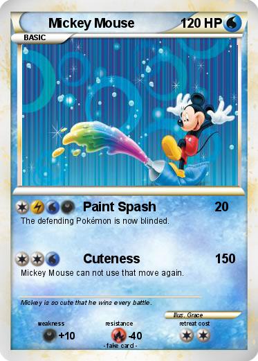 Pokemon Mickey Mouse
