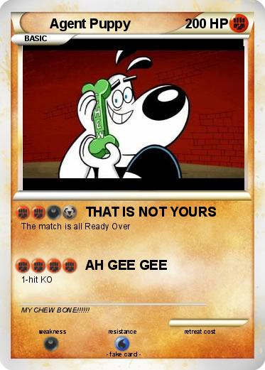 Pokemon Agent Puppy