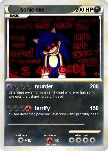 Pokemon sonic exe