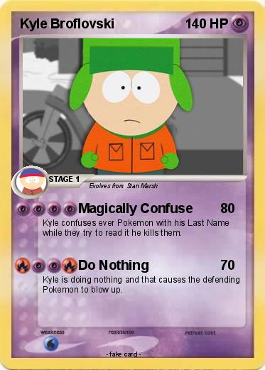 Pokemon Kyle Broflovski