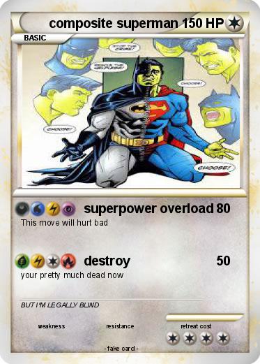Pokemon composite superman