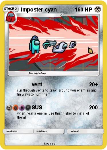 Pokemon Imposter cyan