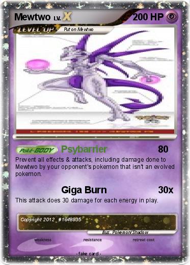 Pokemon Mewtwo