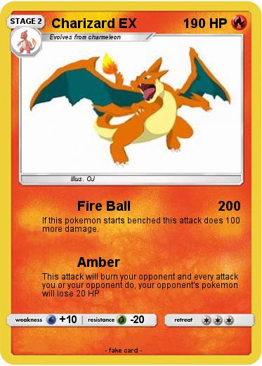 Pokemon Charizard EX