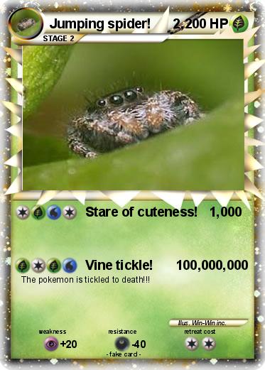 Pokemon Jumping spider!      2,