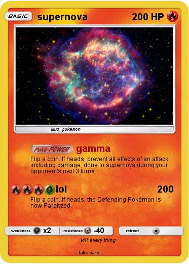 Pokemon supernova