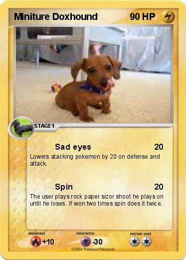 Pokemon Miniture Doxhound