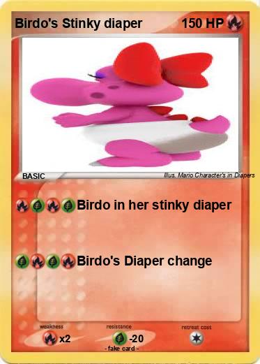 Pokemon Birdo's Stinky diaper