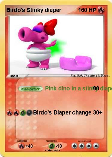 Pokemon Birdo's Stinky diaper