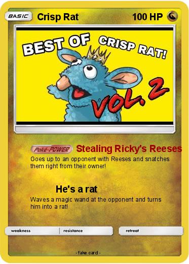 Pokemon Crisp Rat