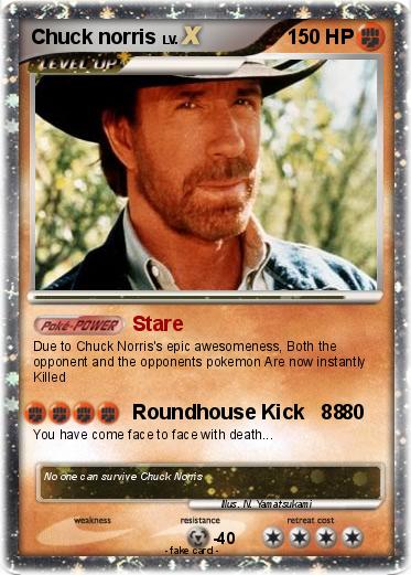 Pokemon Chuck norris