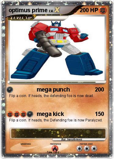 Pokemon optimus prime