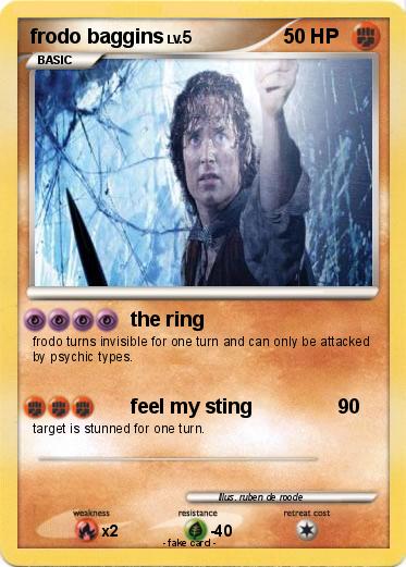 Pokemon frodo baggins