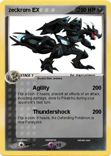 Pokemon zeckrom EX