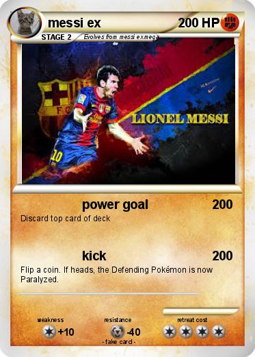 Pokemon messi ex