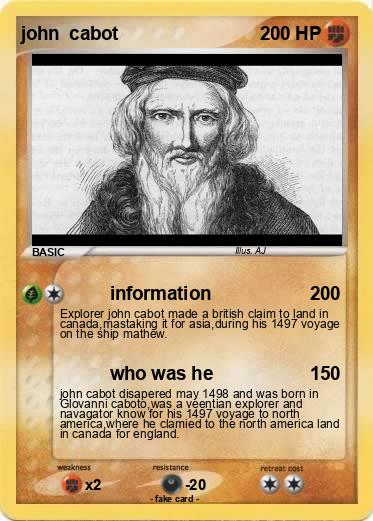 Pokemon john  cabot