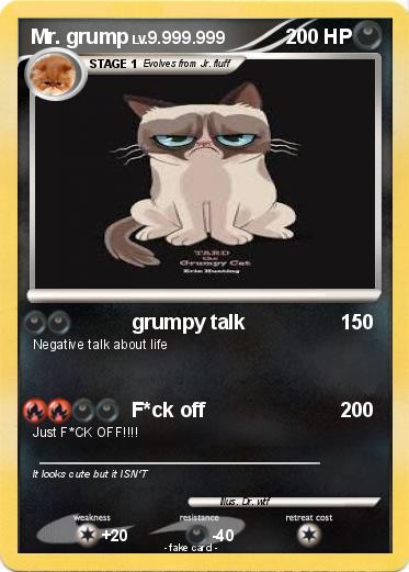 Pokemon Mr. grump
