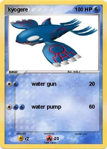 Pokemon kyogere