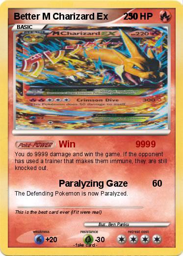 Pokemon Better M Charizard Ex      250