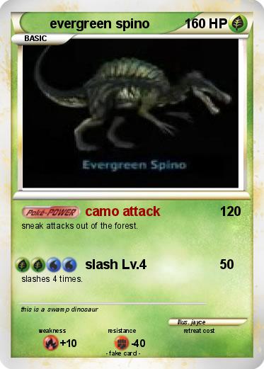 Pokemon evergreen spino