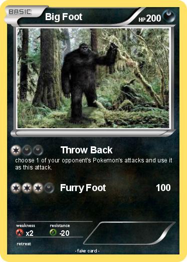Pokemon Big Foot