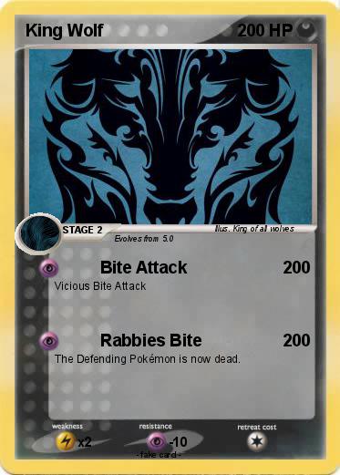 Pokemon King Wolf