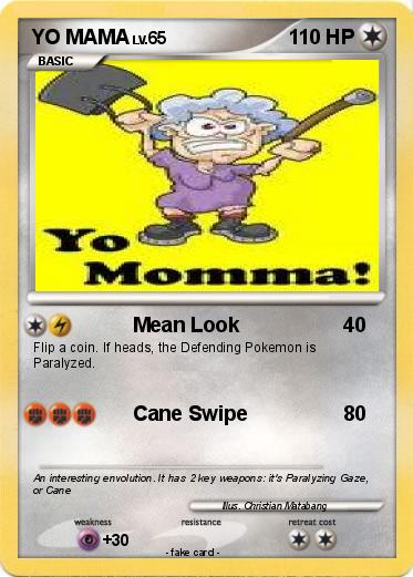 Pokemon YO MAMA